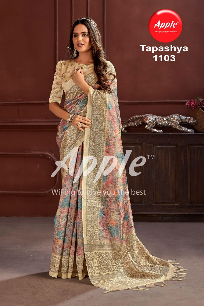 Tapashya Vol 11 By Apple Sufi Silk Printed Sarees Wholesalers In Delhi